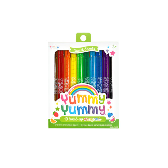 Yummy Yummy Scented Twist-Up Crayons