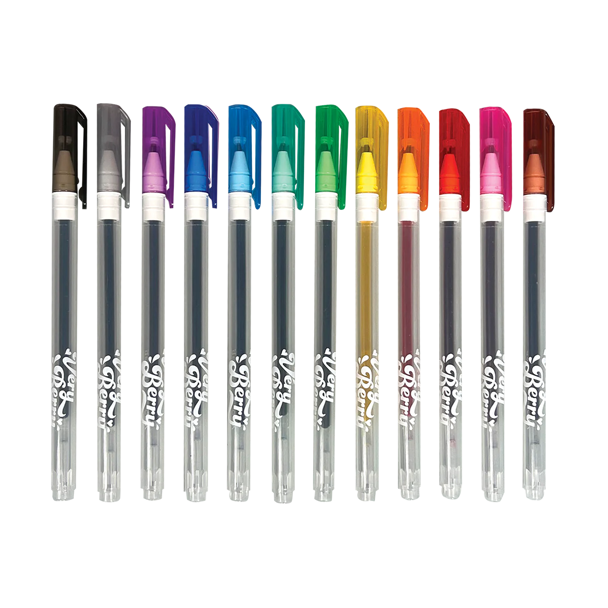 Very Berry Strawberry Scented Gel Pens – Set of 12