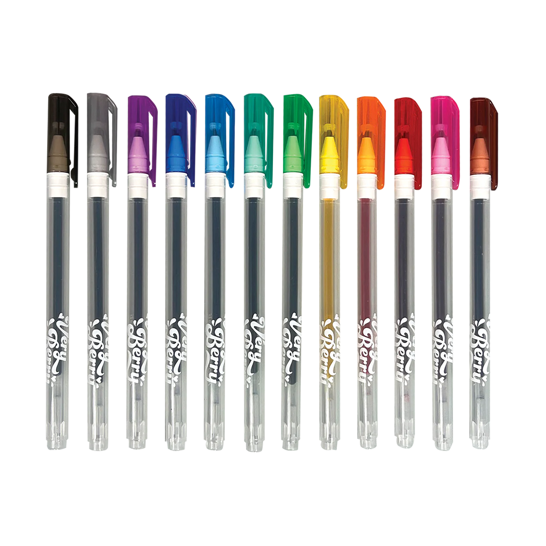Very Berry Strawberry Scented Gel Pens – Set of 12