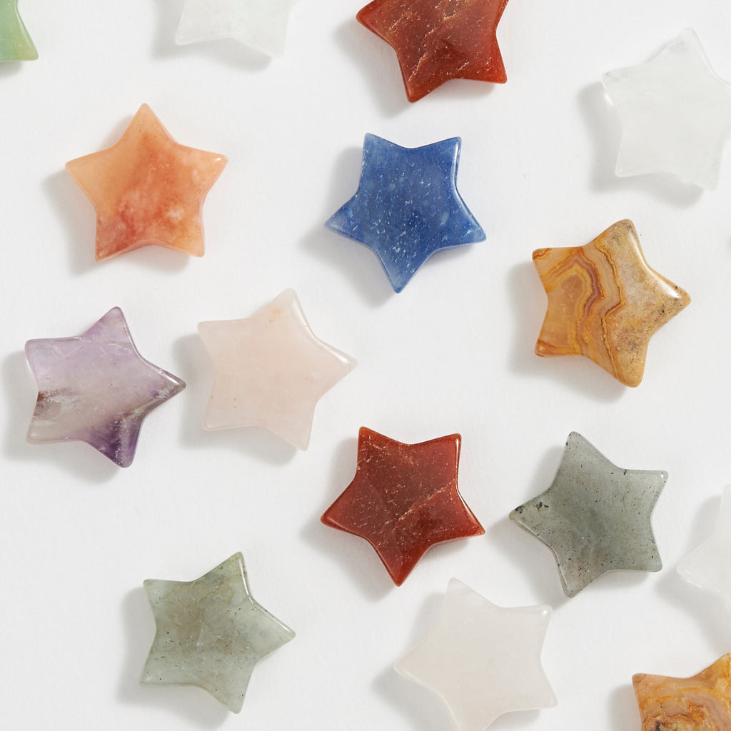 Stars Carved Crystal