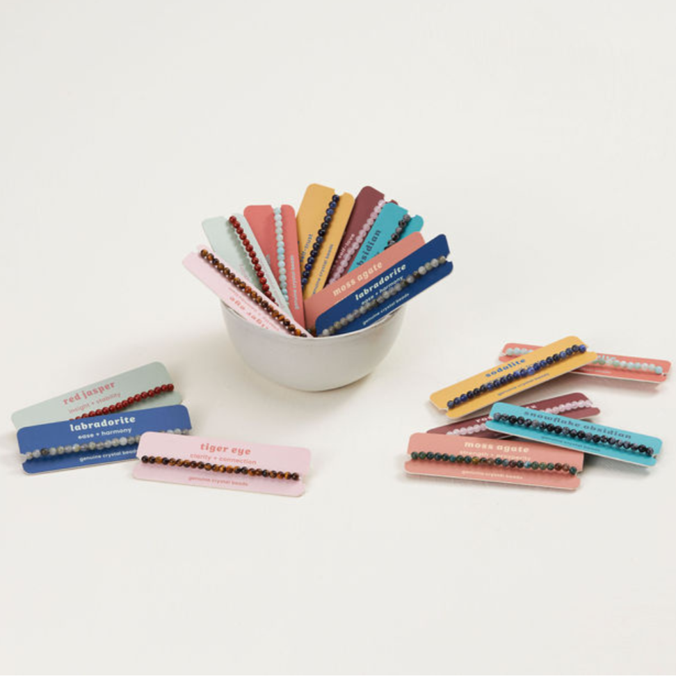 Mini Crystal Bracelets – Stackable Stones with Intentional Energy