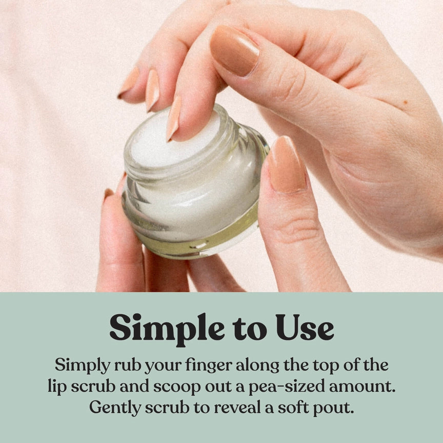 Pink Grapefruit Exfoliating Lip Scrub