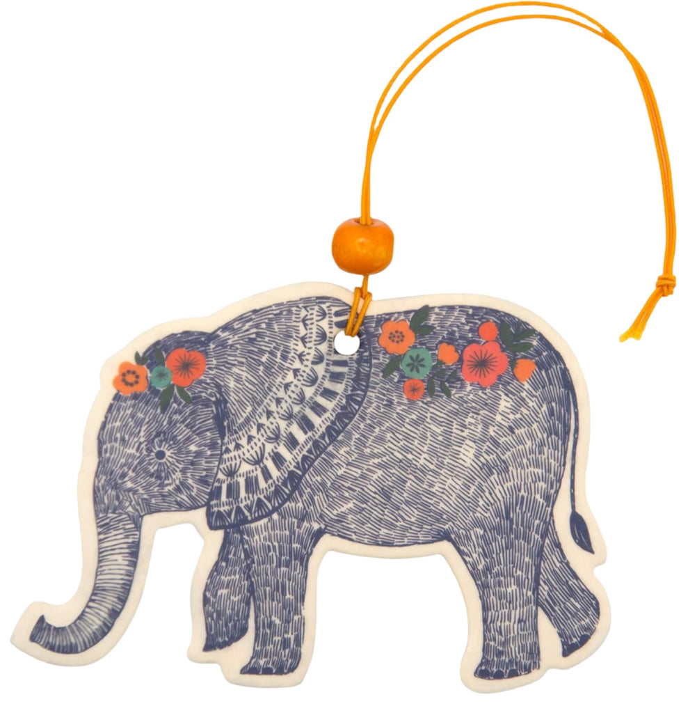 Boho Elephant Air Freshener with Citrus Blossom Fragrance and DeoBoost® Technology - 2 Pack