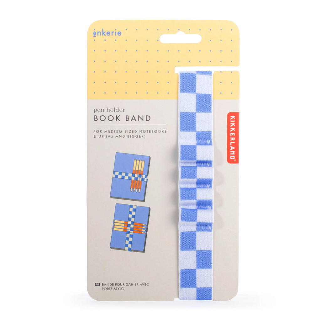 Blue Pen Holder Book Band