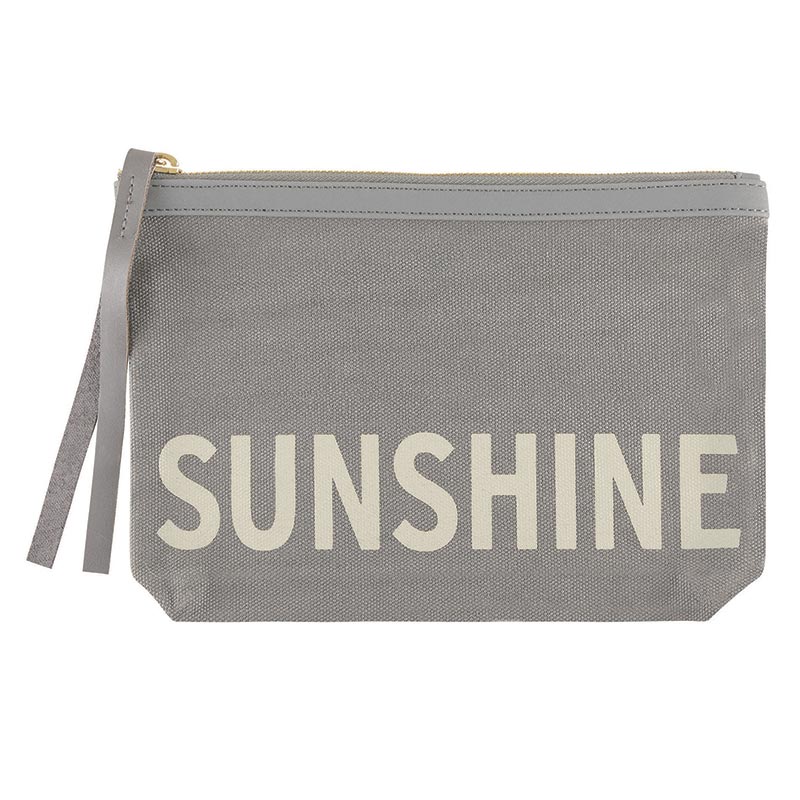 Sunshine Canvas Pouch