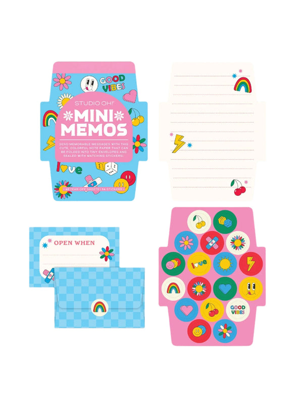 Retro Vibes Mini Memos