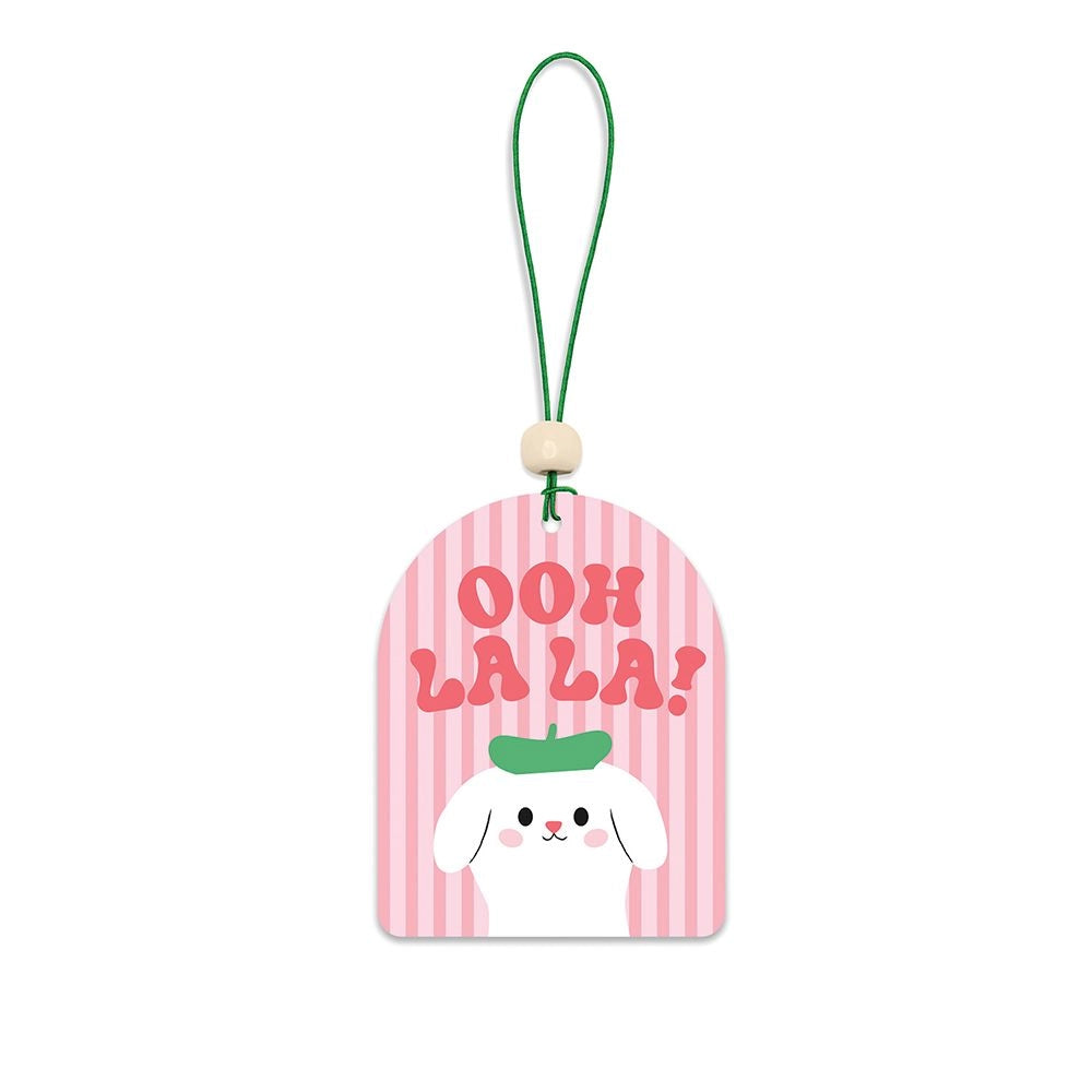 Ooh La La Pooch Air Freshener with Citrus Blossom fragrance and vibrant design.

