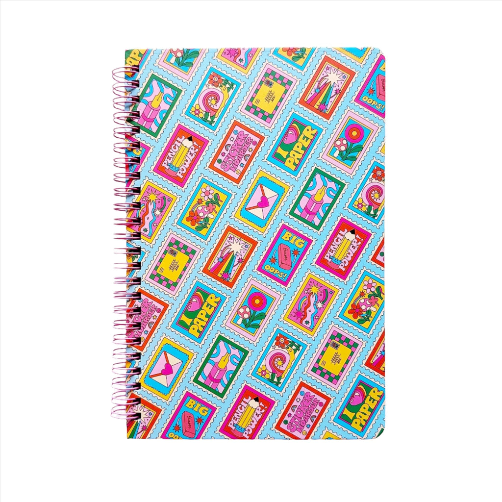 Stamp Pattern Notebook