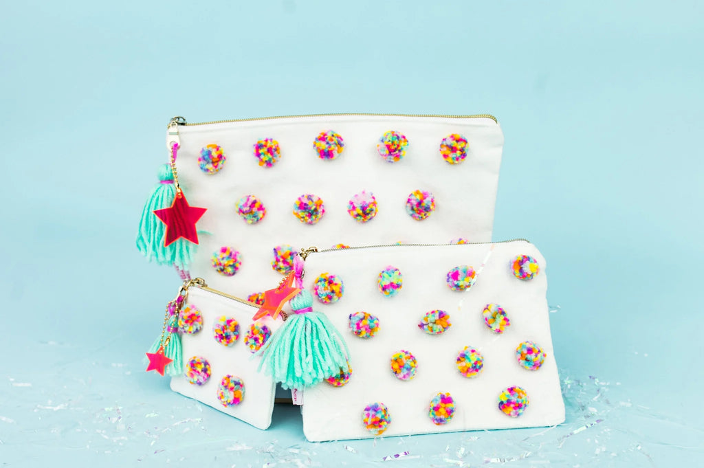 Pom pom online pouch