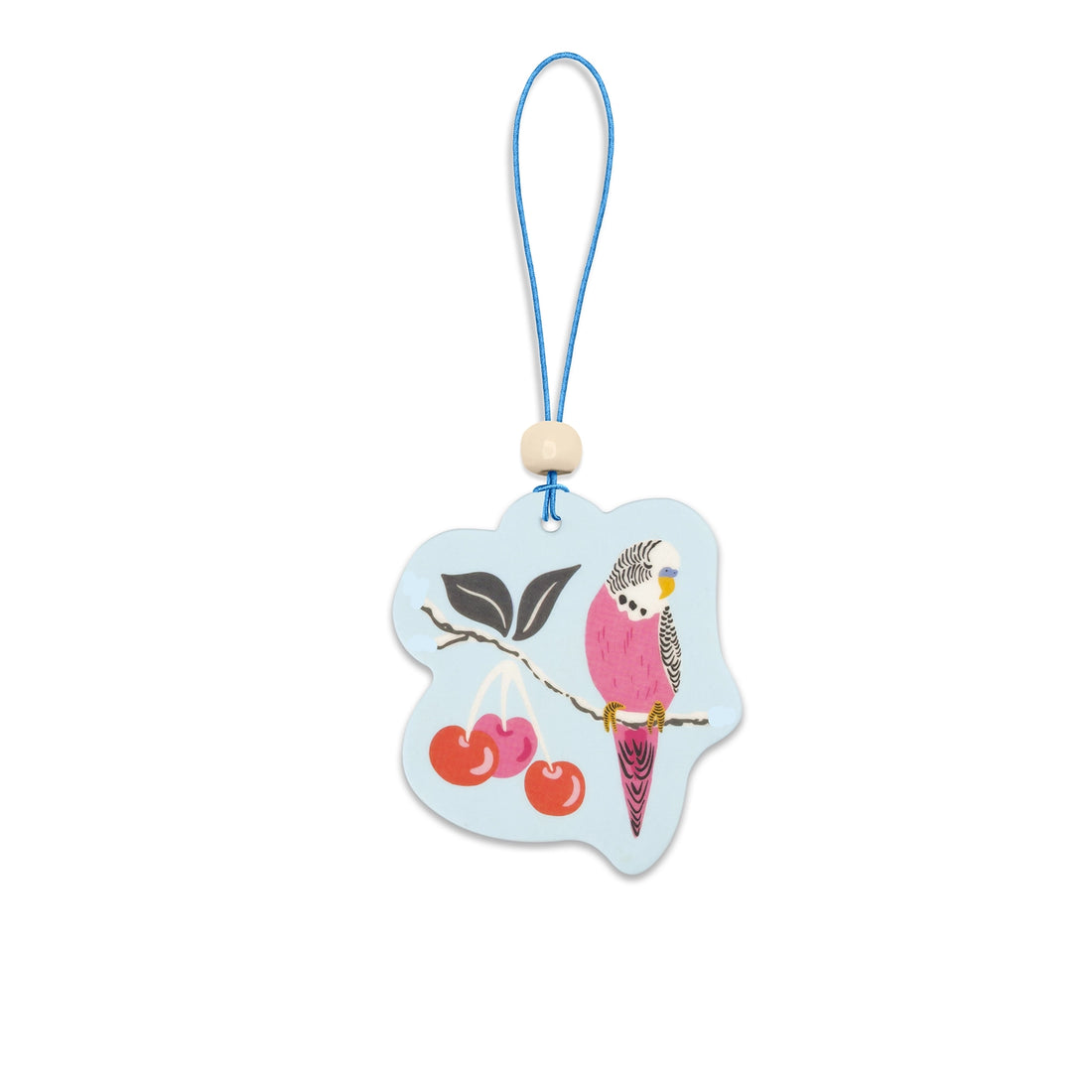 Birds In The Cherry Tree Car Air Freshener – fruity strawberry and wild berry scent – Funky Confetti