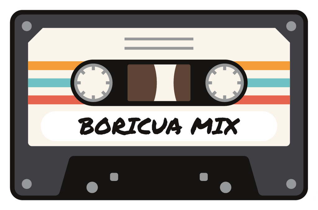 Boricua Mix Tape Sticker