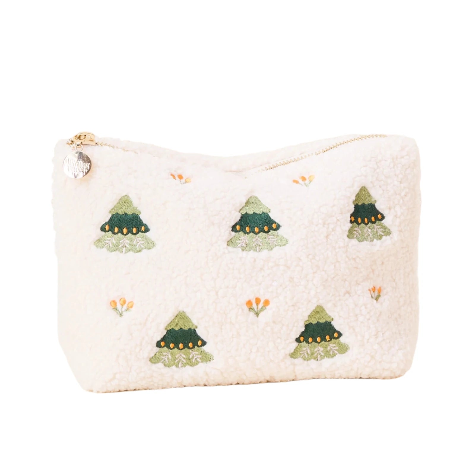 Christmas Sherpa Teddy Pouch