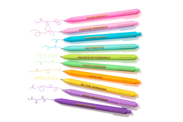 Colored Pen Set of 10