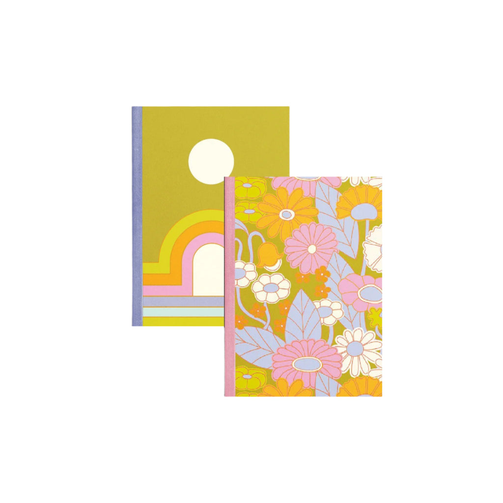 Gatherin’ Flower + Ethereal Moon – Notebook Set