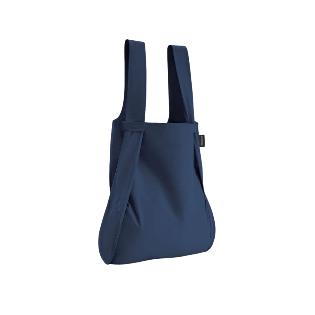 Navy Blue Notabag 2-in-1 bag and backpack from Funky Confetti