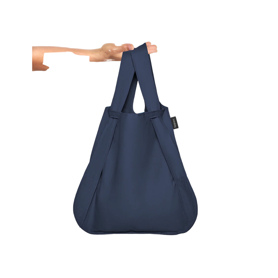Navy Blue Notabag 2-in-1 bag and backpack from Funky Confetti