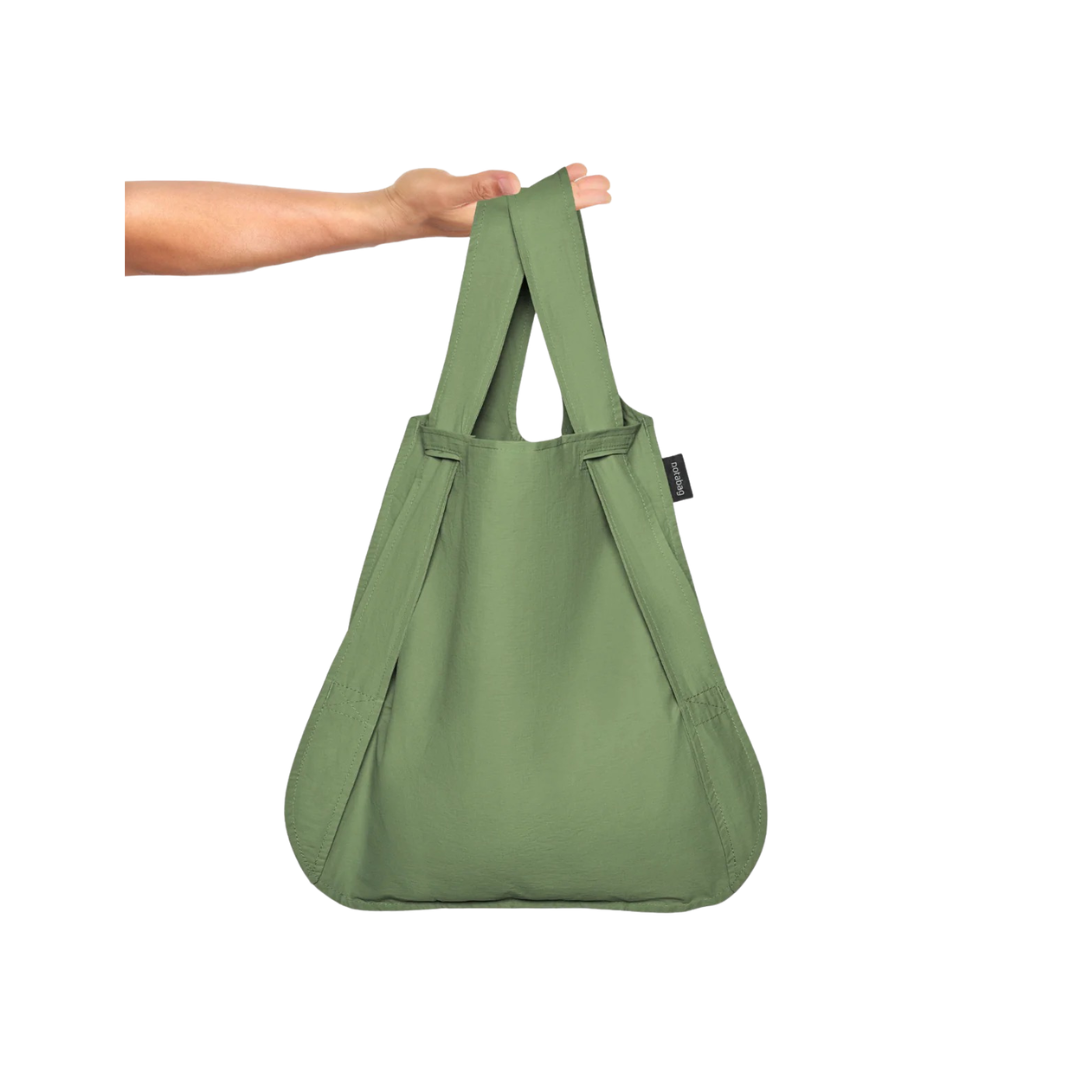 Olive Notabag 2-in-1 bag and backpack from Funky Confetti