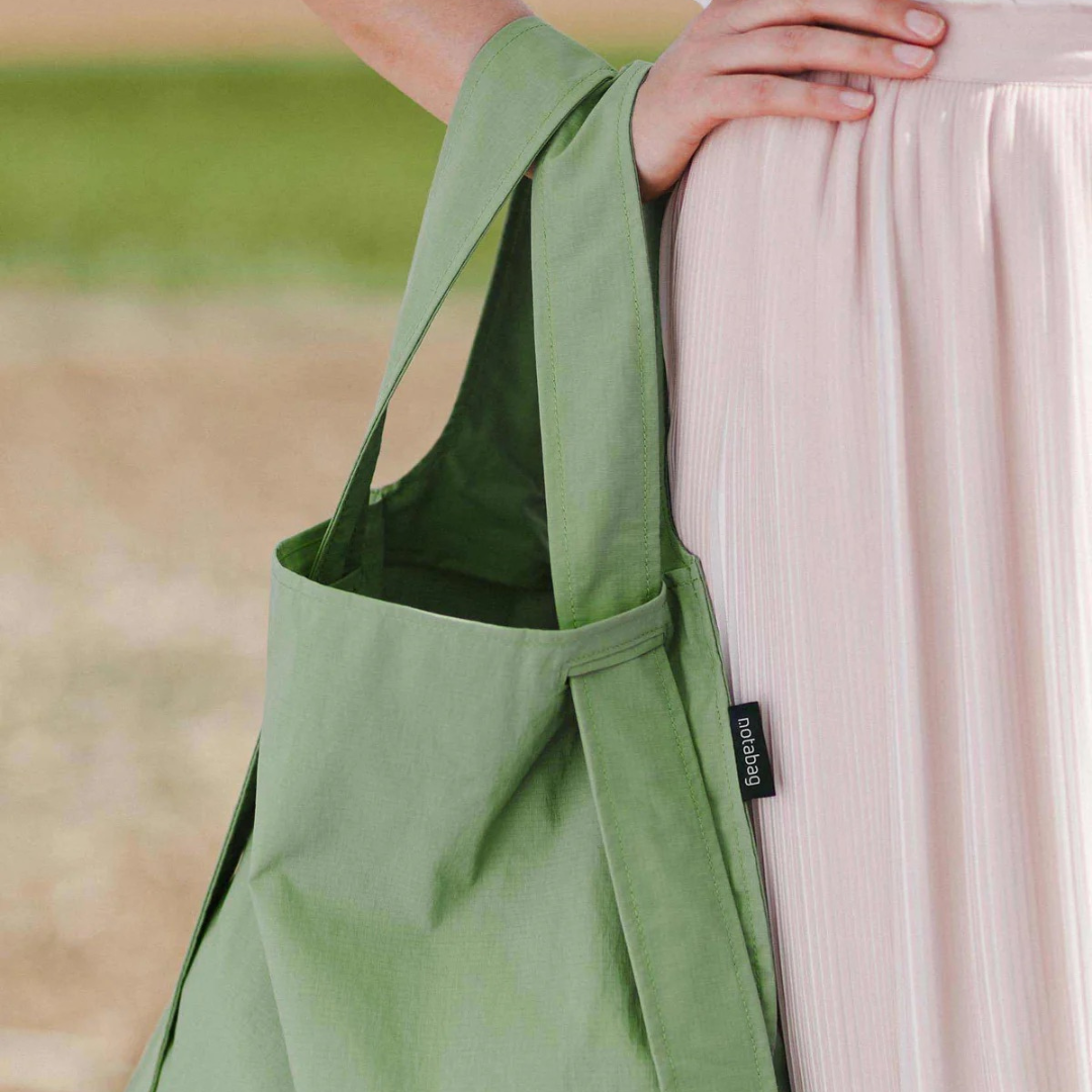 Olive Notabag 2-in-1 bag and backpack from Funky Confetti