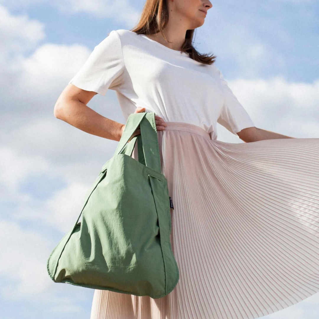 Olive Notabag 2-in-1 bag and backpack from Funky Confetti