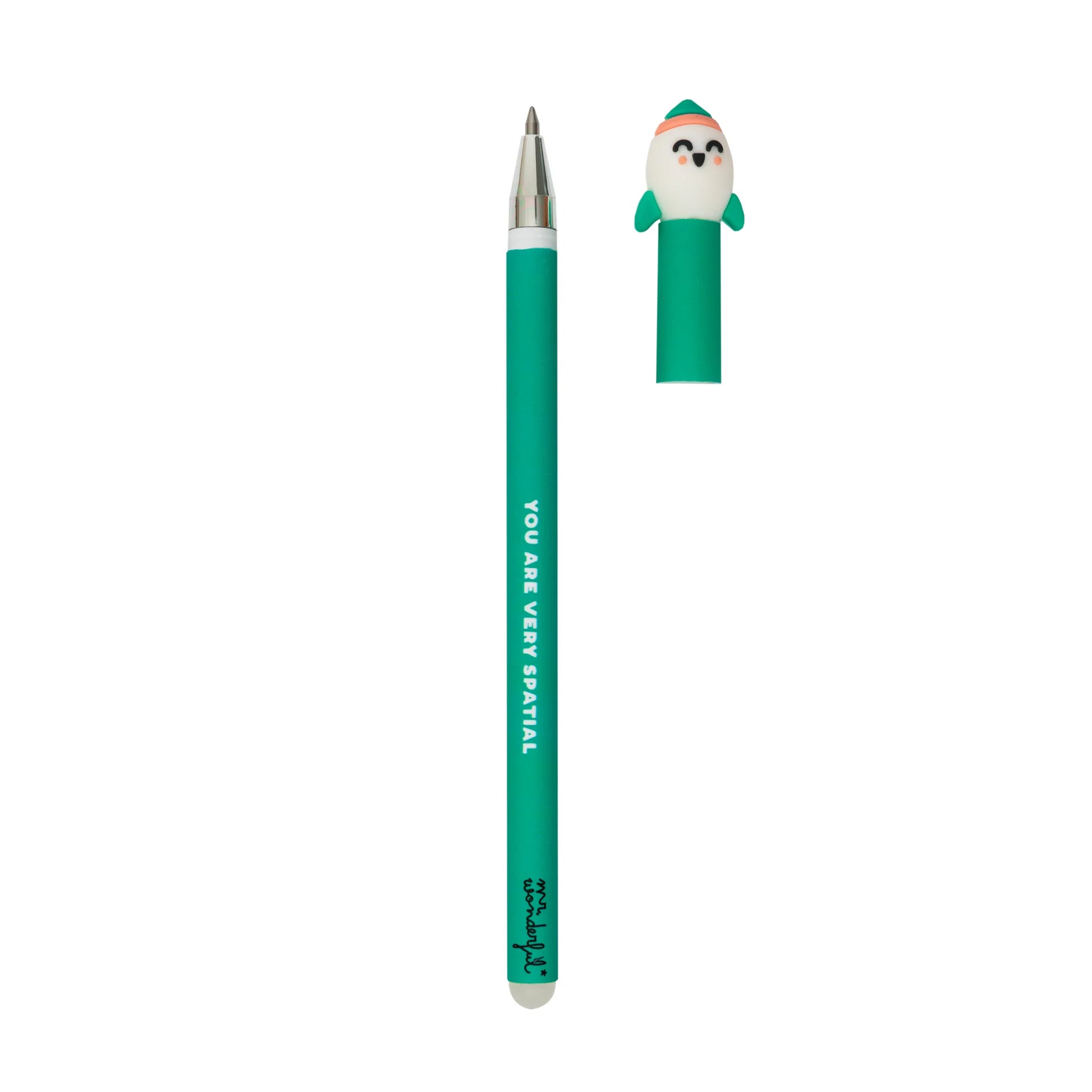 Rocket erasable pen with topper and “You Are Very Spatial” text – Funky Confetti