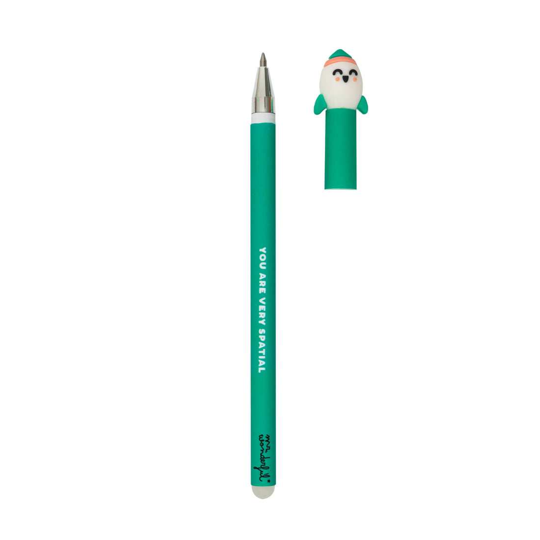 Rocket erasable pen with topper and “You Are Very Spatial” text – Funky Confetti