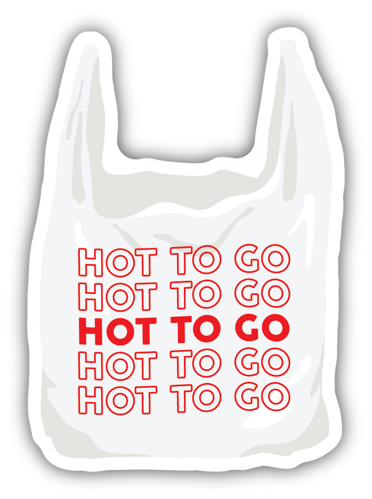 Hot To Go Sticker
