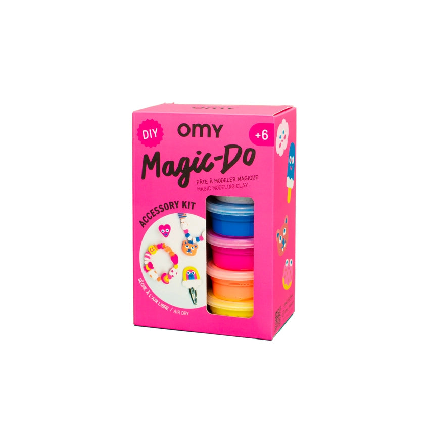 Jewels Magic-Do DIY modeling clay accessory kit for kids with rings, clips, and tools – Funky Confetti