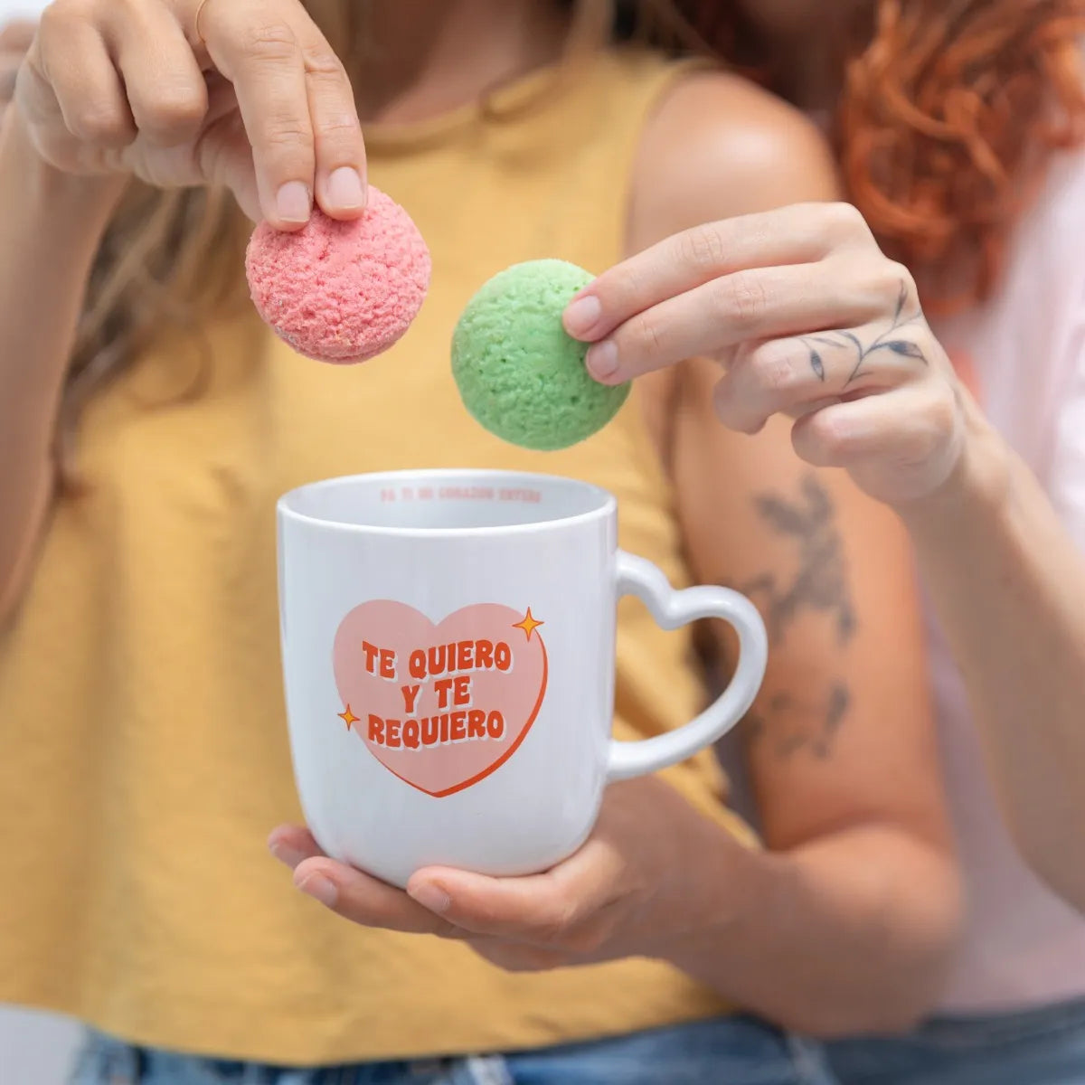 Te Quiero Mug – Heart-Handle Ceramic Cup