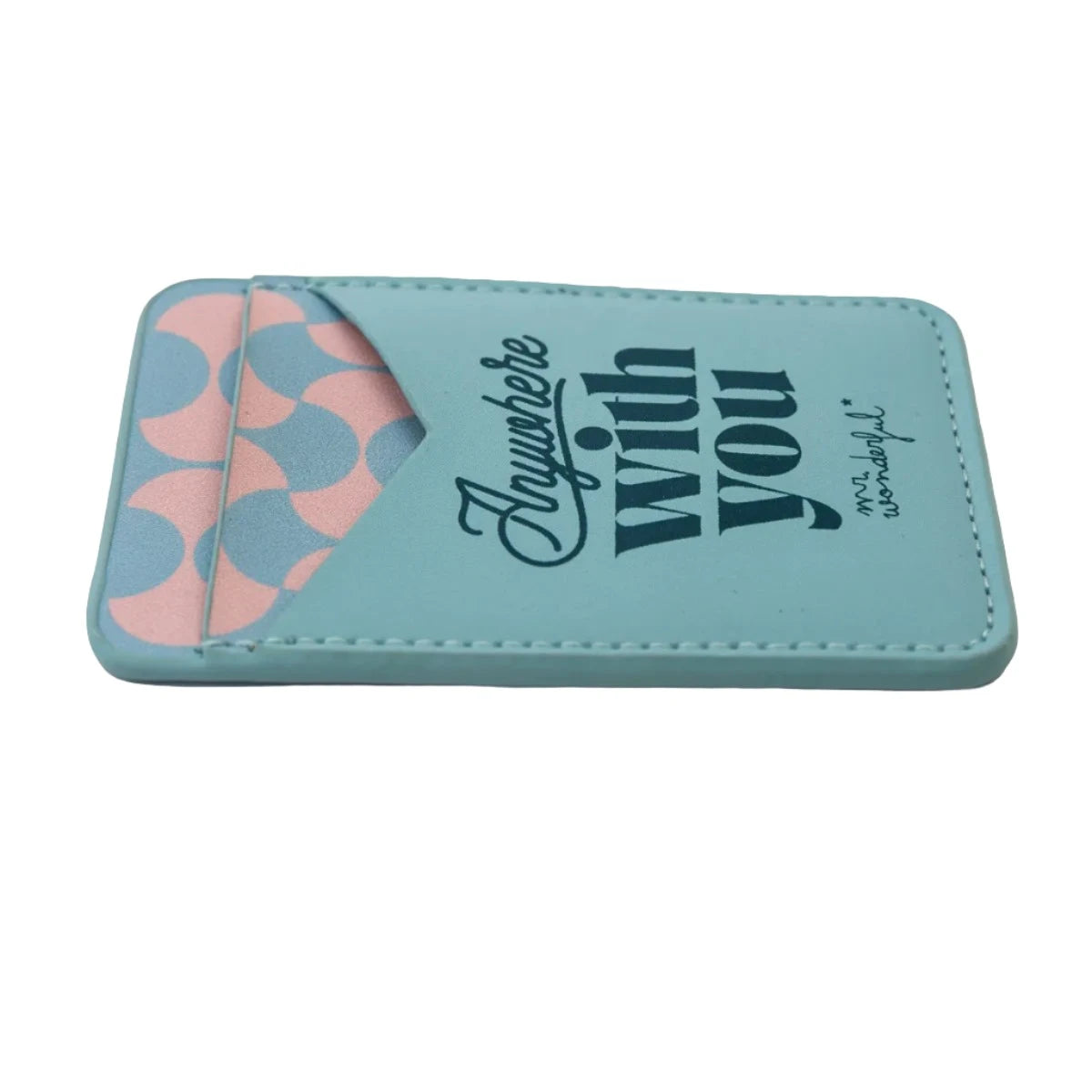 Anywhere With You Adhesive Card Holder – Stick-On Cell Phone Wallet