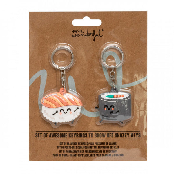 Sushi Set de Llaveros (Keychain Set)