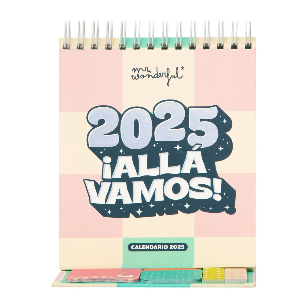 Allá Vamos! Calendario de Sobremesa 2025 (Desk Calendar)