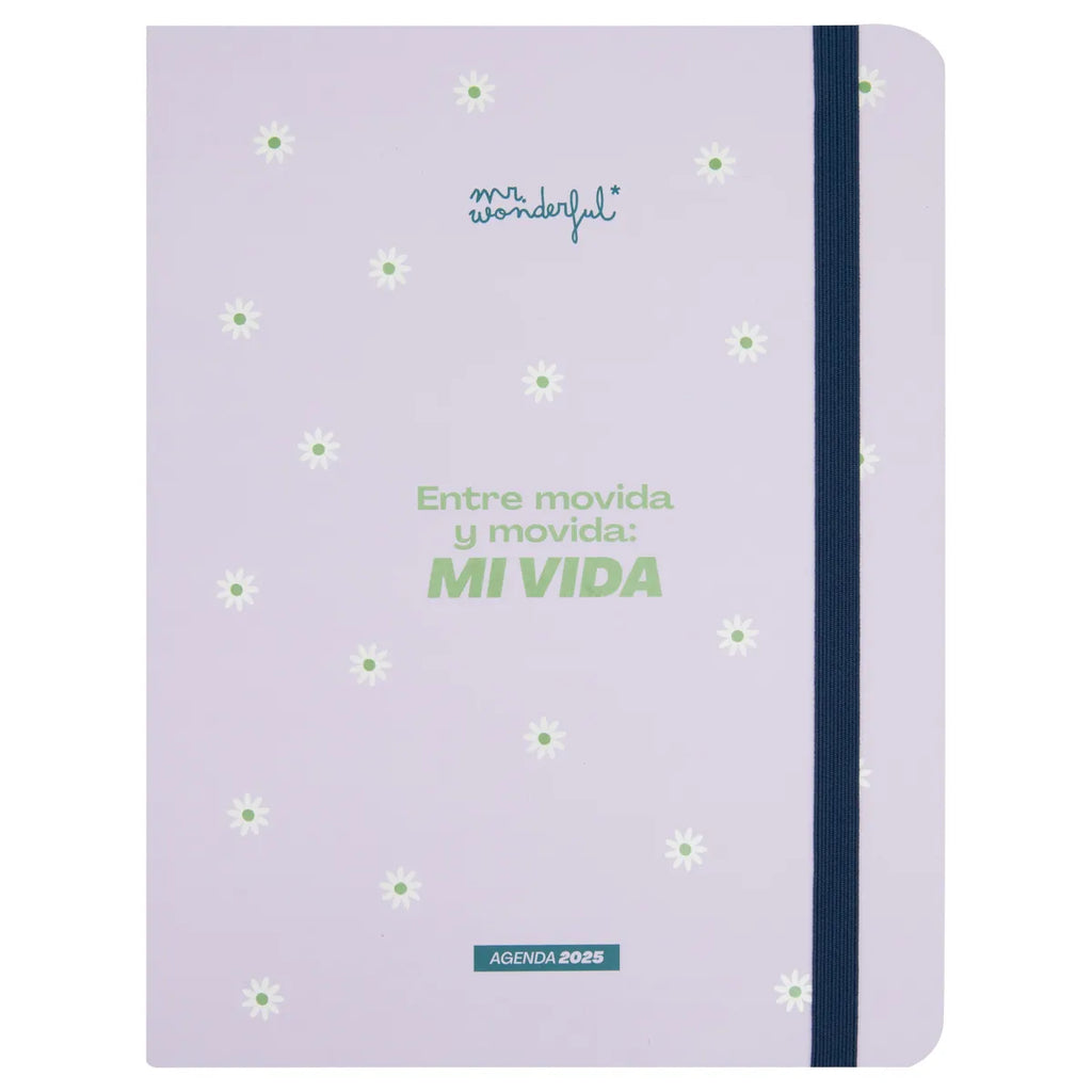 Entre Movida y Movida: MI VIDA Agenda 2025 Semanal (Weekly Planner)