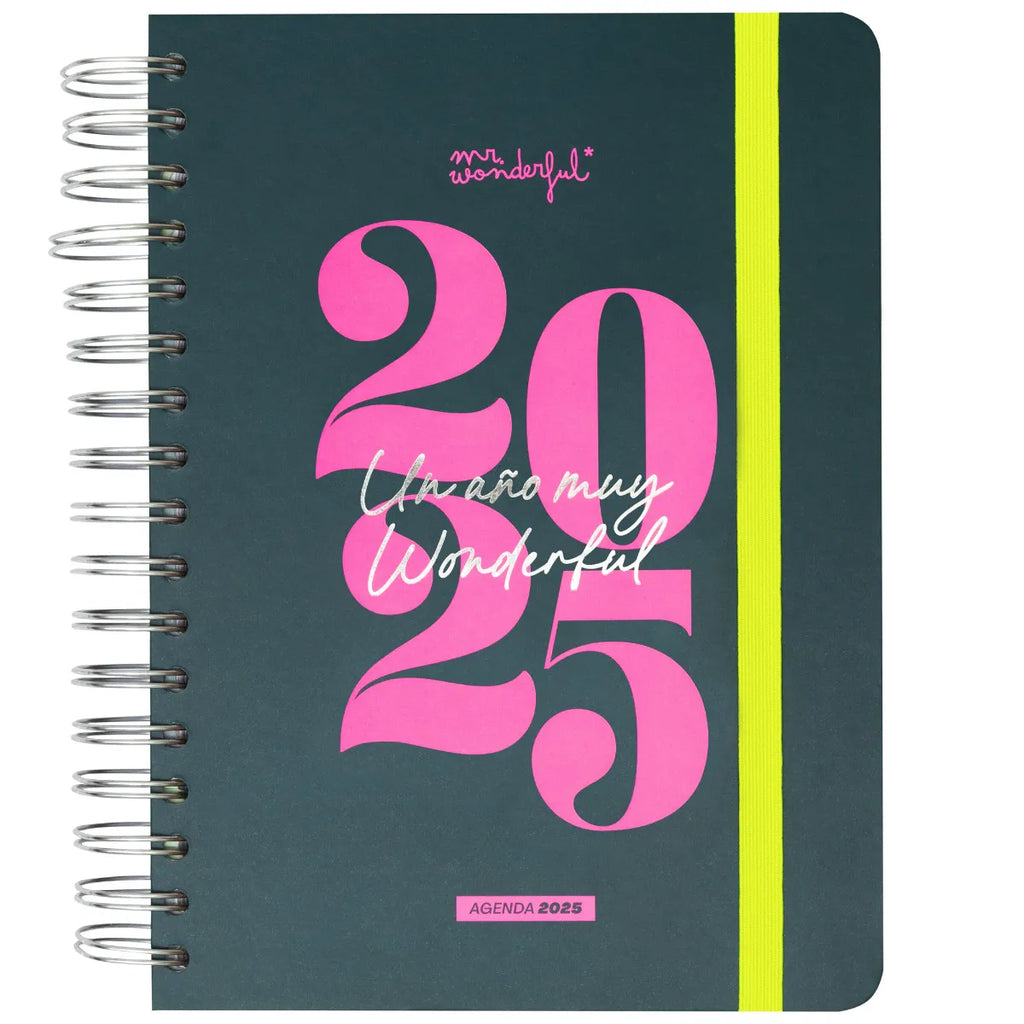 Un Año Muy Wonderful Agenda 2025 Diaria (Daily Planner)