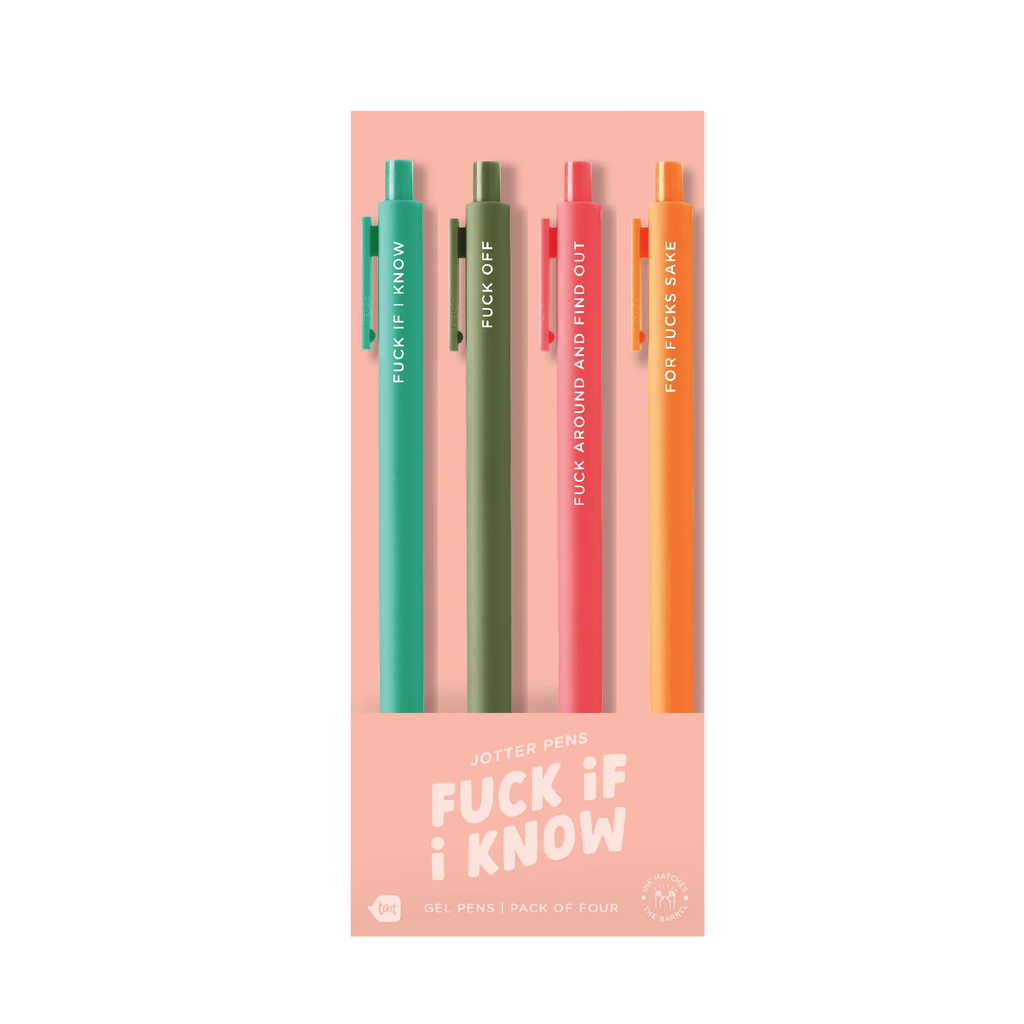 If I Know – Funny Jotter Pen Set