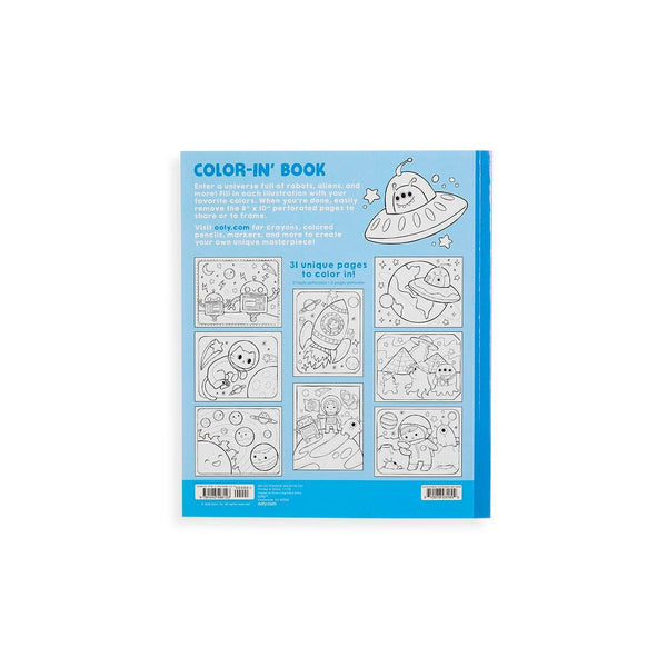 Outer Space Explorers Coloring Book - Funky Confetti