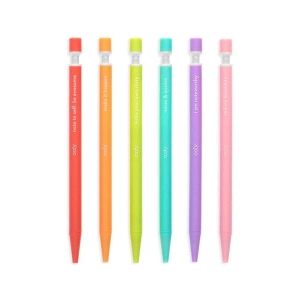 Noted! Graphite Mechanical Pencils + Lead Refills - Funky Confetti