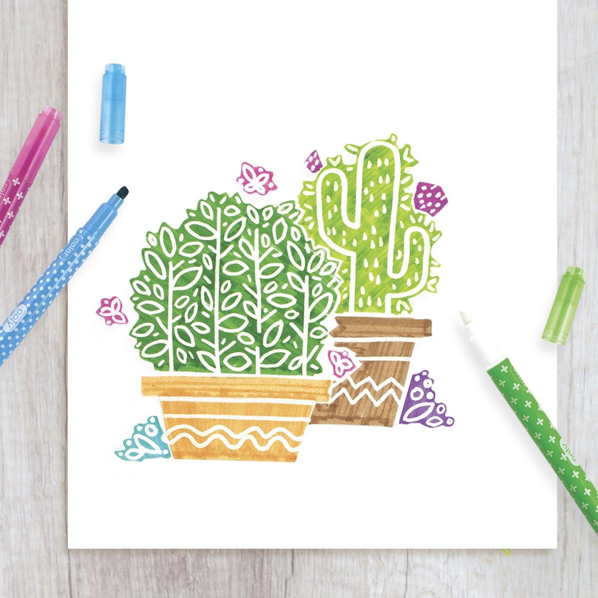 Make No Mistake Erasable Markers - Funky Confetti