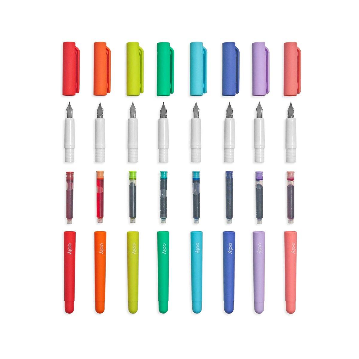 Color Write Fountain Pens - Funky Confetti