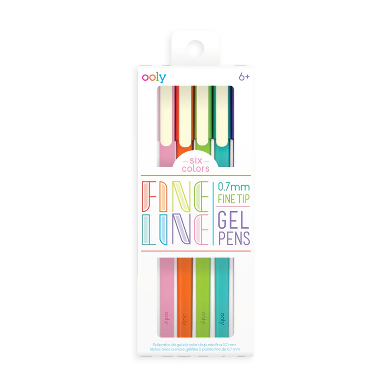 Fine Line Gel Pens - Funky Confetti