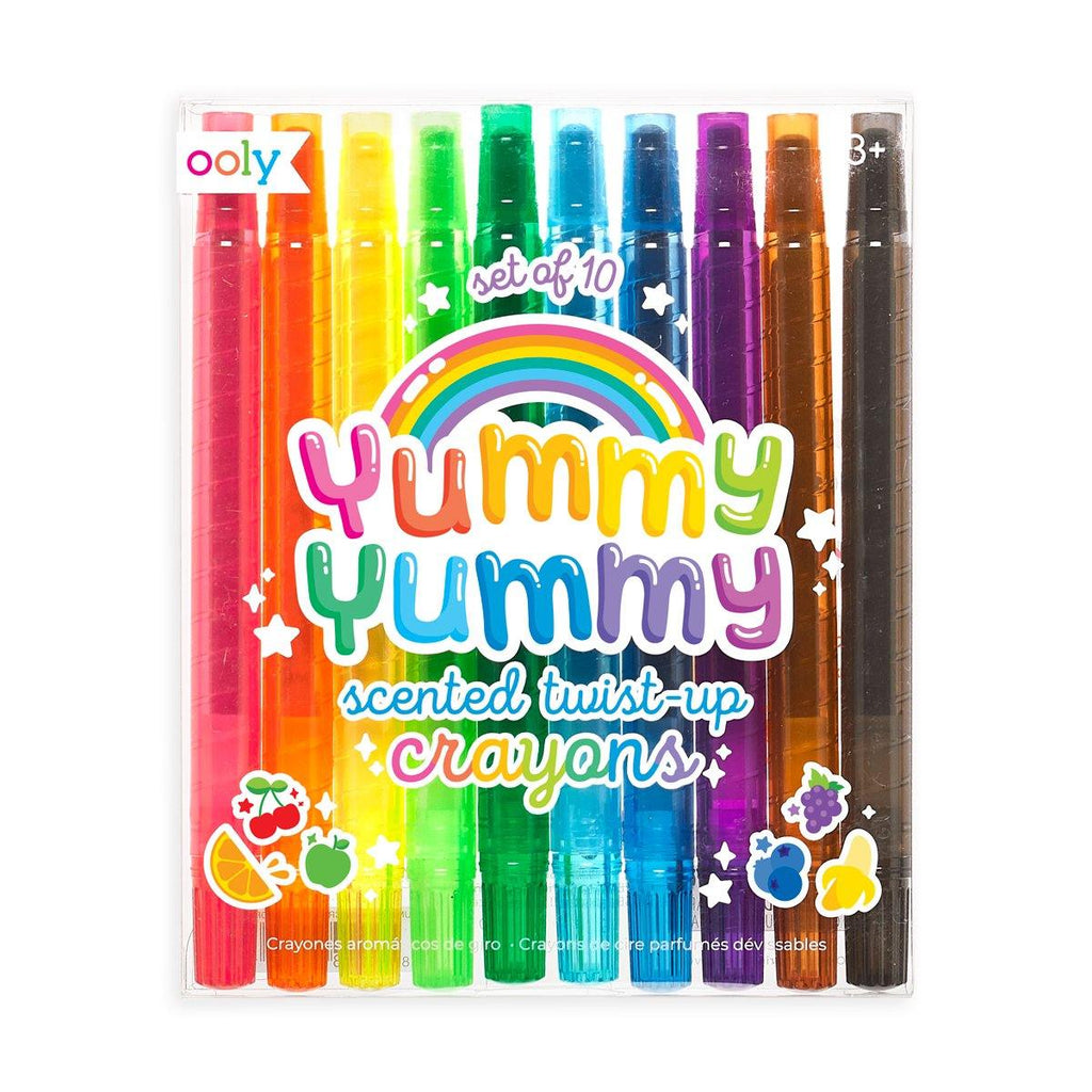 Yummy Yummy Scented Twist-Up Crayons - Funky Confetti