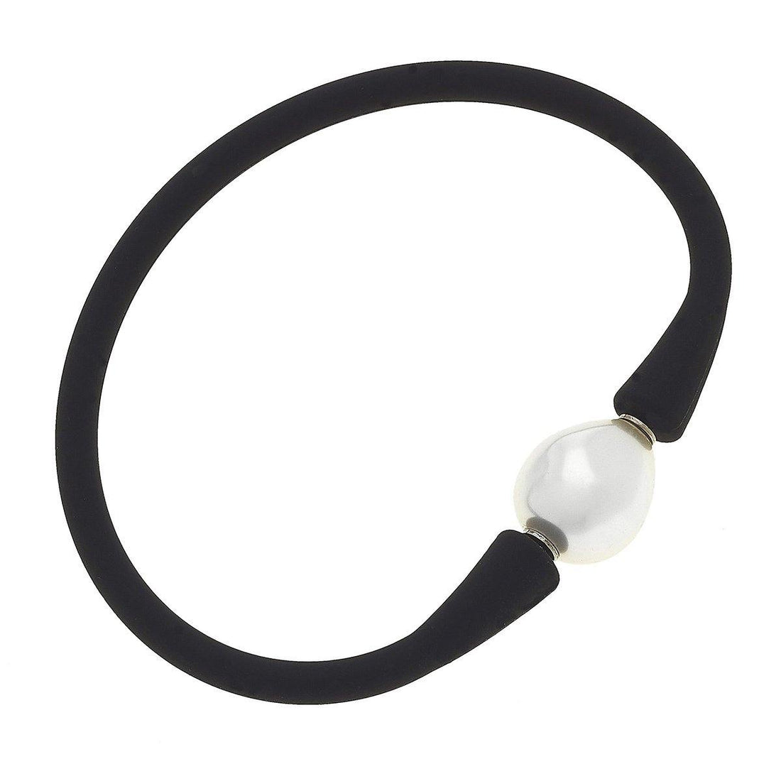 Gigi Baroque Pearl Silicone Bracelet - Funky Confetti