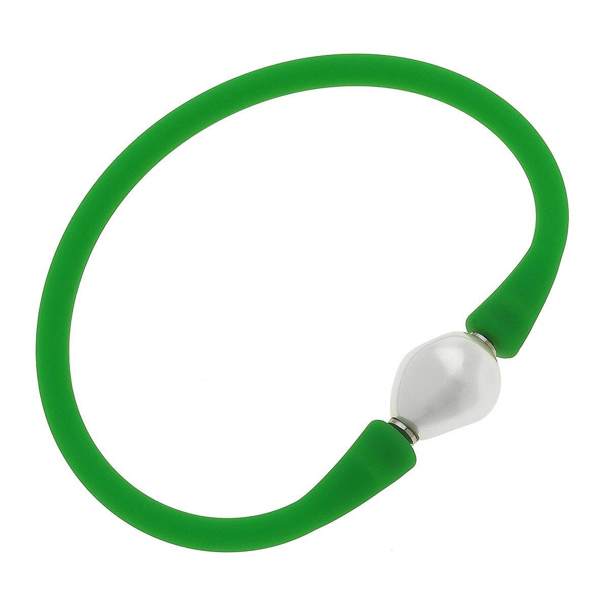 Gigi Baroque Pearl Silicone Bracelet - Funky Confetti