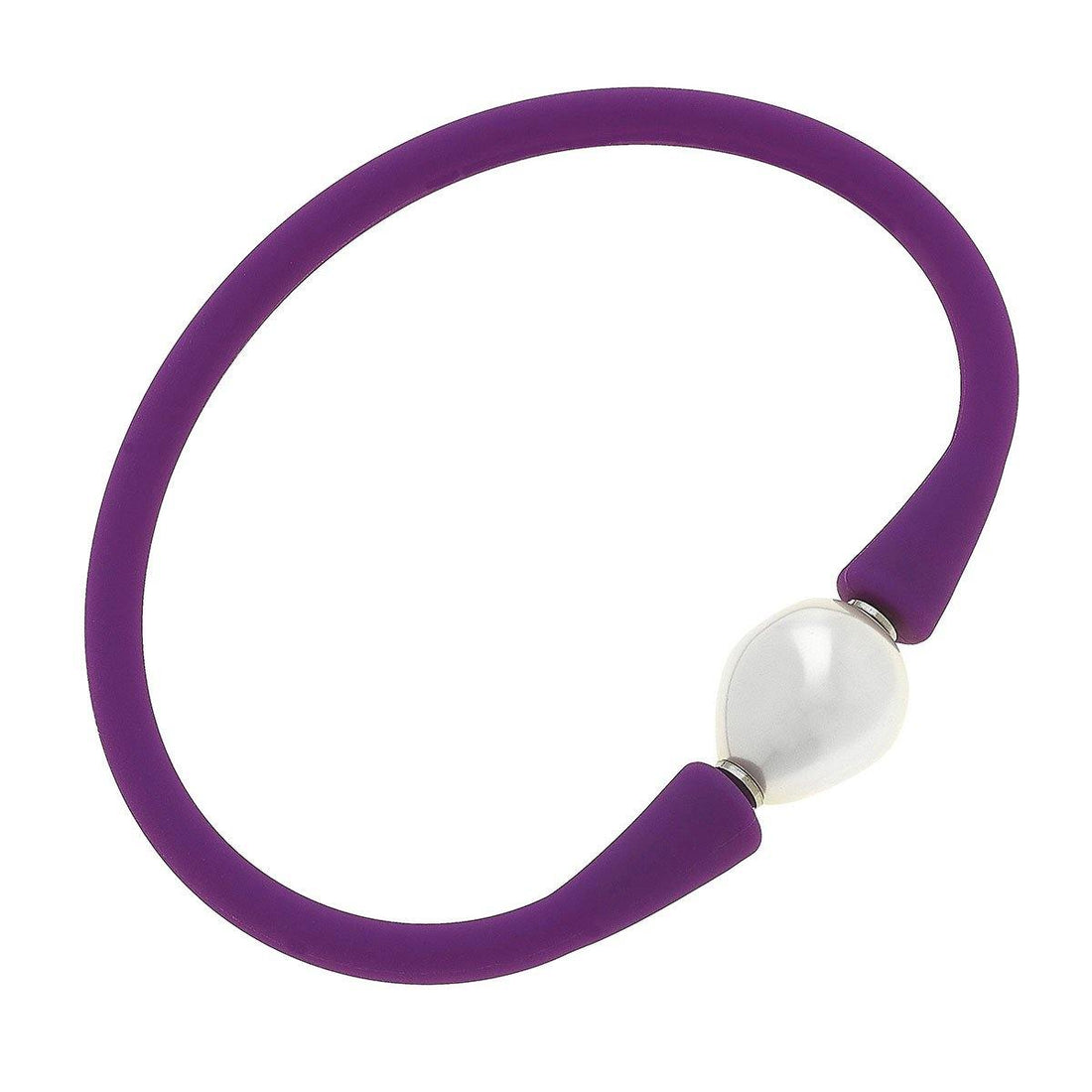 Gigi Baroque Pearl Silicone Bracelet - Funky Confetti