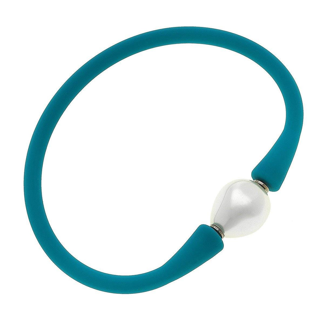 Gigi Baroque Pearl Silicone Bracelet - Funky Confetti