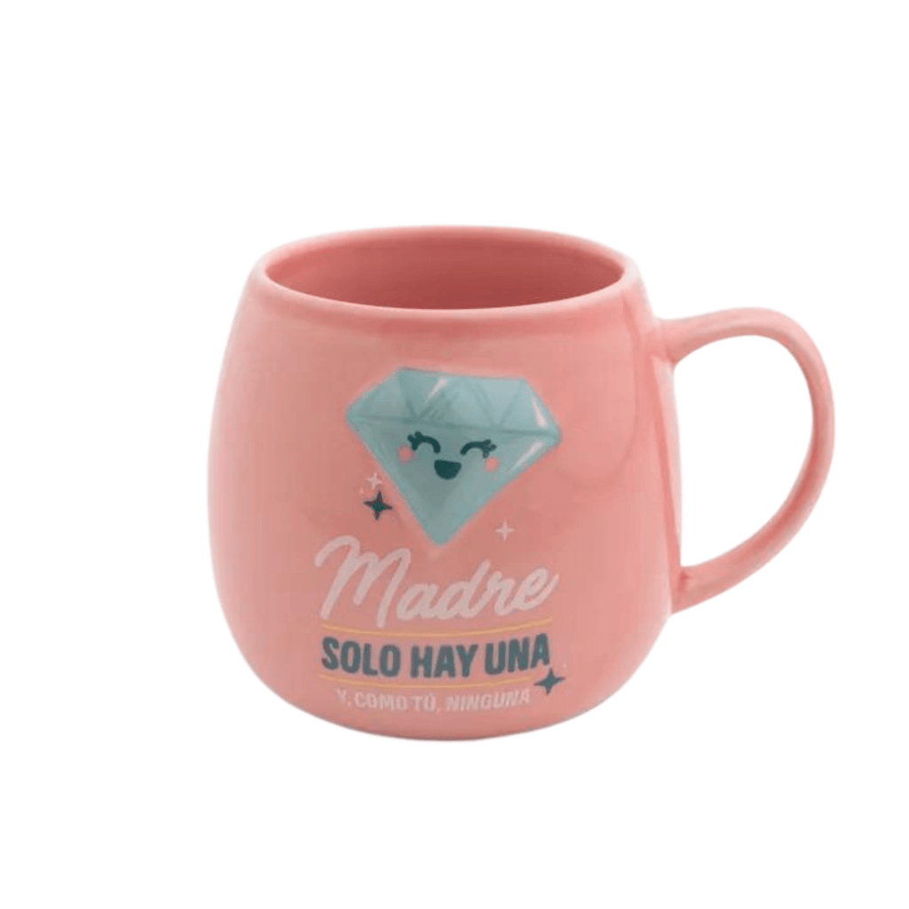 Taza (Mug) "Madre Solo Hay Una Y, Como Tú, Ninguna" - Funky Confetti