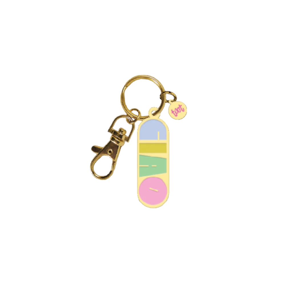 Ciao Keychain - Pastel Key Charms with Cute Designs