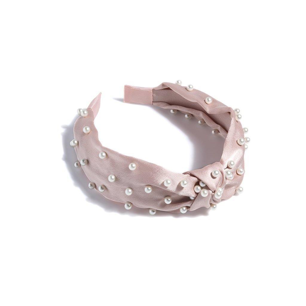 Pearl Headband featuring elegant pearl embellishments for an instant style upgrade.