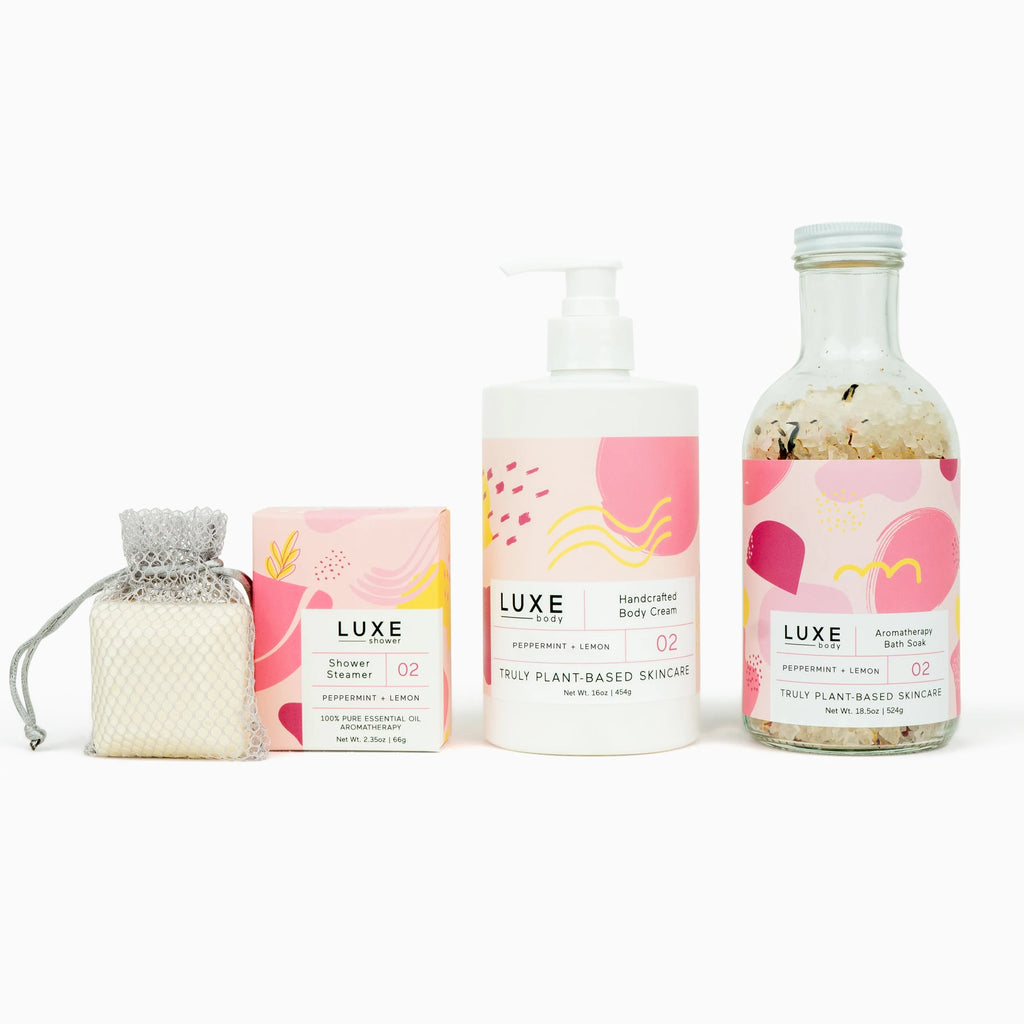 Peppermint + Lemon Aromatherapy Collection - Funky Confetti