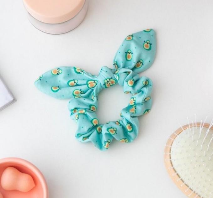 Avocado Bow Scrunchie - Funky Confetti