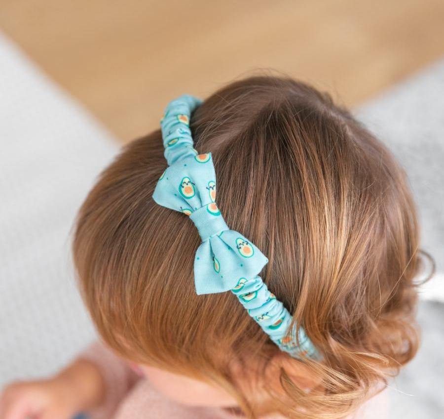 Avocado Bow Headband - Funky Confetti